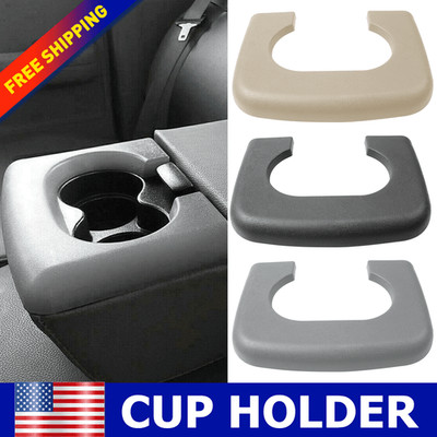 For Ford F150 1997-2003 Center Console Cup Holder Drink Bottle Stand Armrest Pad