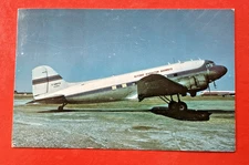 ILFORD-RIVERTON AIRWAYS DC-3 (likely YWG) C-GWYX ~ Winnipeg Canada ~ LOBEX-X
