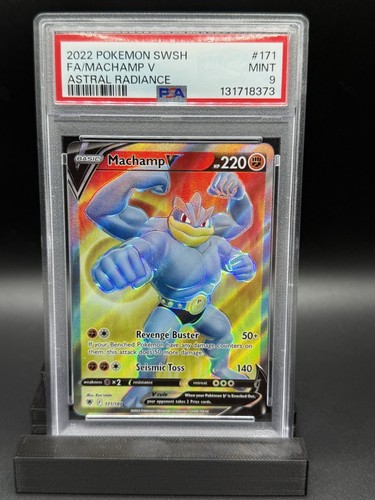 Machamp V graded PSA 9 for sale on eBay