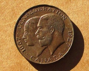 Canada 1927 Bronze 60th Anniversary Confederation Medal BHM#4215,N#26736