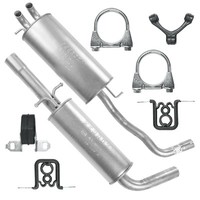 SchalldäMpferset Auspuffanlage Auspuff FüR Audi A3 8L 96-03 1.8 SchräGheck
