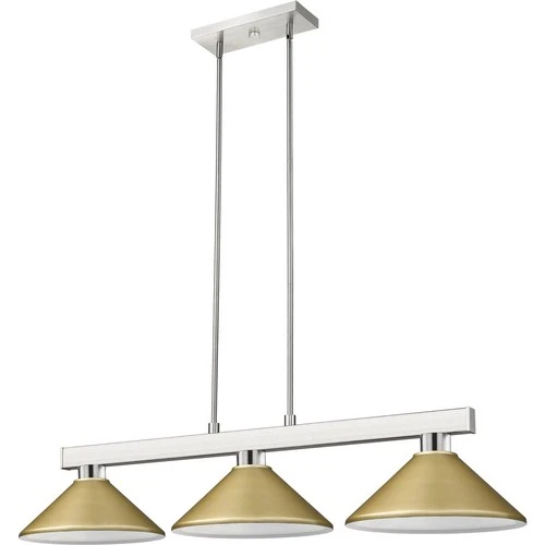Z-Lite 152BN-MSG Cobalt Billiard Light Brushed Nickel - Picture 5 of 5