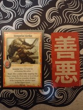 Warlord Saga of the Storm - Vengeful Strike - Rogue Action Rare