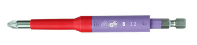 Felo VDE Safety Bit E 6,3 1000V +/- Z 2 x 125