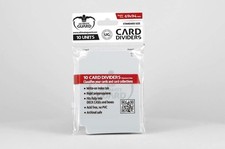 Ultimate Guard Standard Size Card Dividers Pack of 10, Transparent Clear