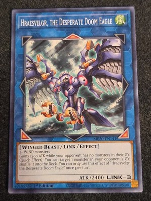 Hraesvelgr, the Desperate Doom Eagle - MP20-EN141 - Common - 1st Edition