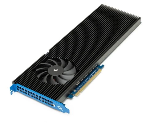 OWC Accelsior 8M2 PCIe 8×NVMe SSD Card – 0 TB Diskless, Refurbished Like New