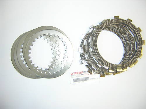 Yamaha TZ350/250 '73-'80 Set Friction & Steel Clutch Plates. New, . - Picture 1 of 1