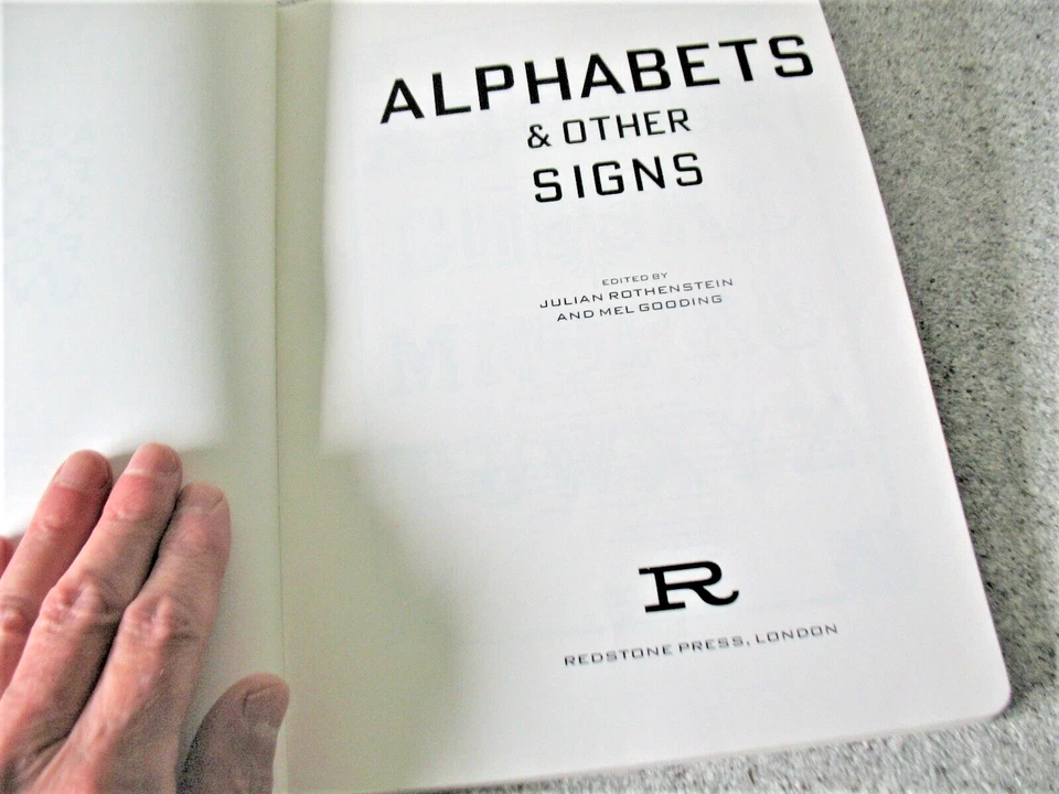 'Alphabets and Other Signs' Gooding and Rothenstein 1st Edition 1991 VGC - Image 3 of 4