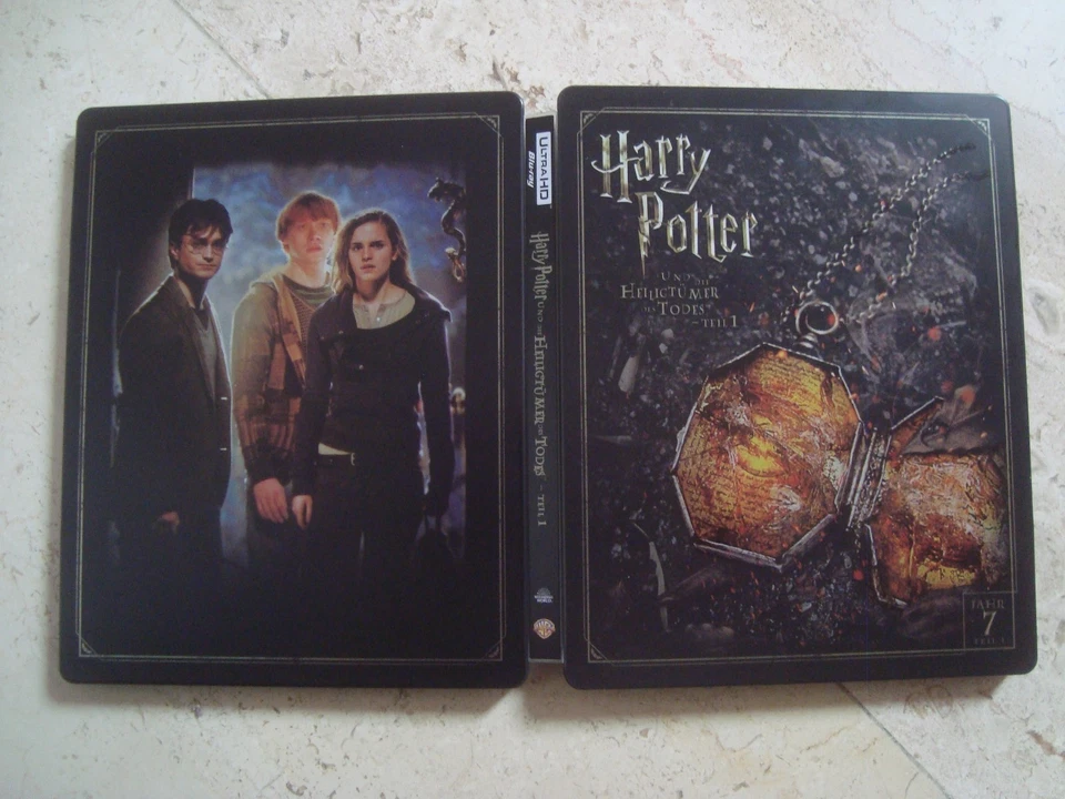Harry Potter and the Deathly Hallows #1 SPOT GLOSS 4K UHD & Blu-Ray SteelBook - Image 2 of 4