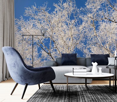 3D Snow Branch G3032 Wallpaper Wall Murals Removable Self-adhesive Erin