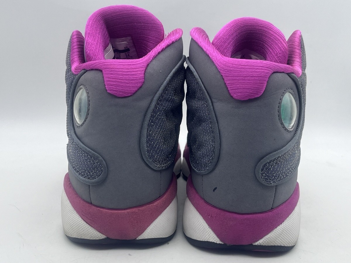 Air Jordan 13 Retro Cool Grey Fusion Pink 439358 029 Size Air Jordan 13 Retro Cool Grey Fusion Pink 439358 029 Size