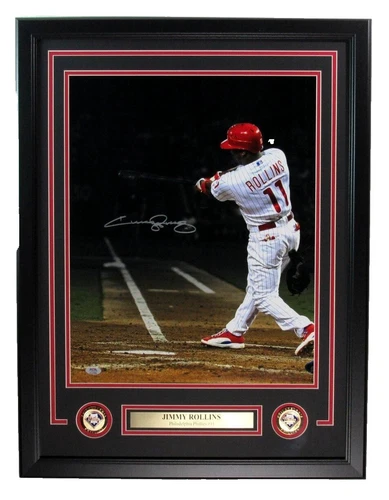 Jimmy Rollins MLB Original Autographed Photos