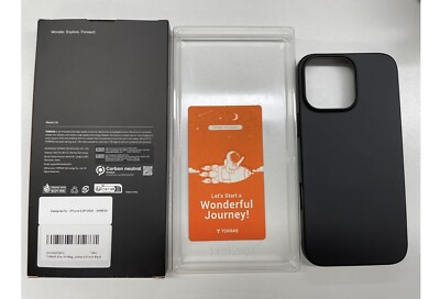 TORRAS Magnetic Ultra Slim Fit Case for Iphone 16 Pro Max-Black Titanium
