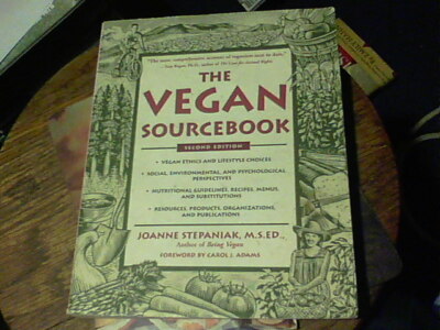 Sourcebooks: The Vegan Sourcebook by Joanne Stepaniak (2000, Paperback, Revised)