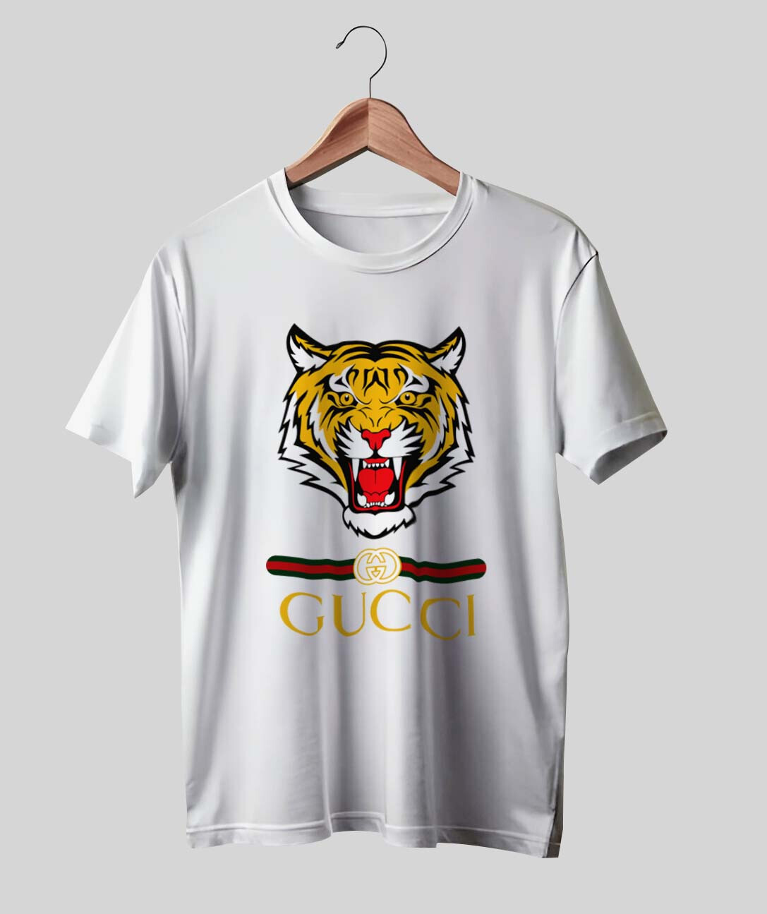 Gcucci Logo Men's Funny Graphic Tee Made in USA