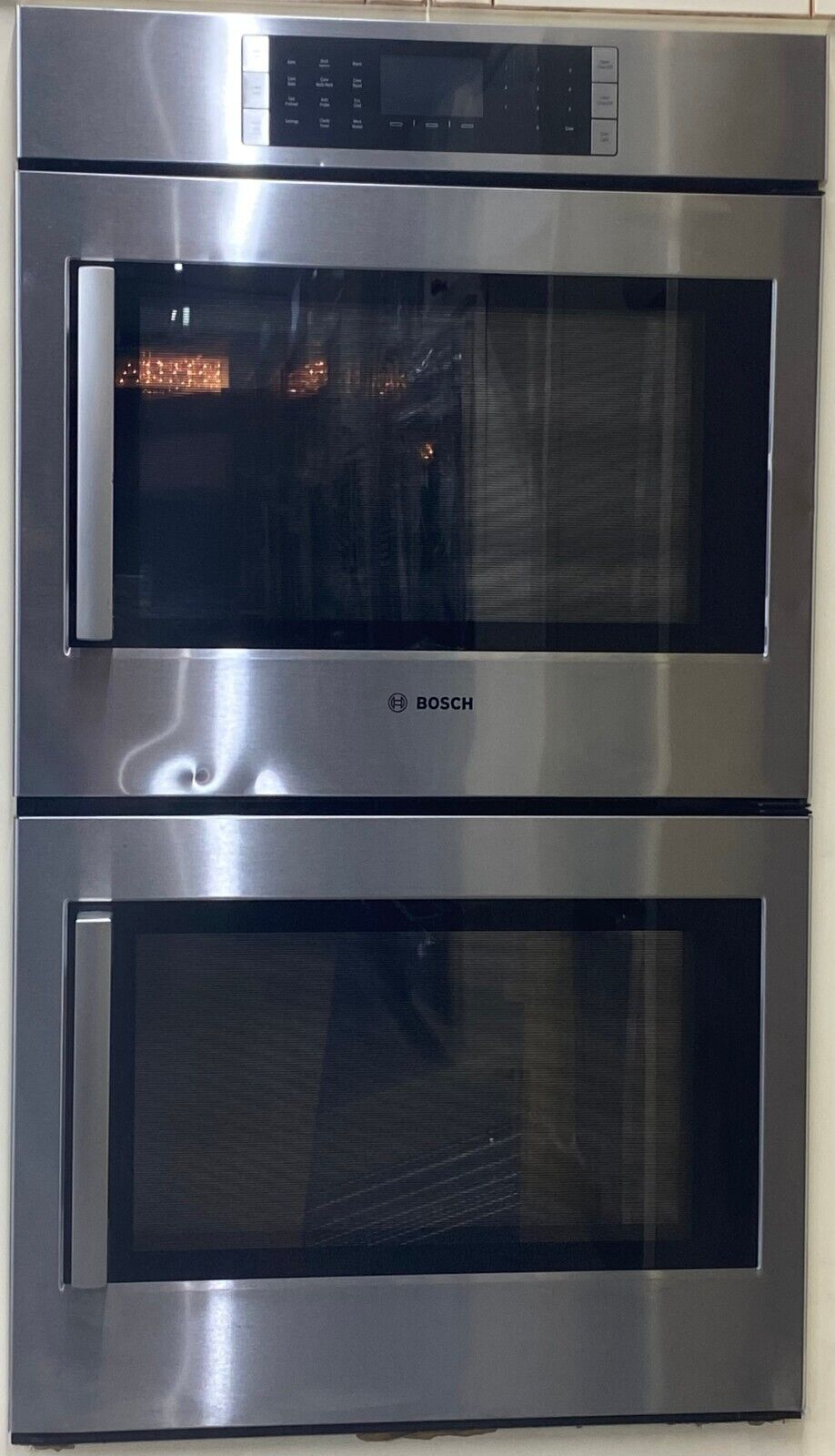 Bosch HBLP651RUC Benchmark Series 30" Double Wall Electric Oven, Self