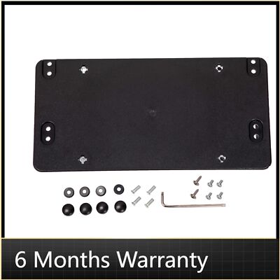 For MERCEDES-BENZ + 10 Screws NewRear License Plate Tag Holder Mounting Bracket