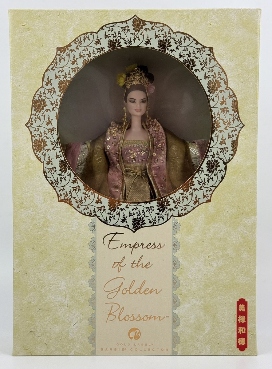 NEW Barbie Empress of the Golden Blossom Gold Label Barbie 