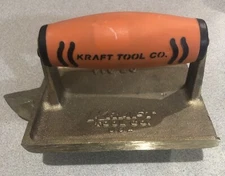 Kraft Tool Concrete Groover Bronze Deep Bit 6" x 4.5" x 1" Deep Bit 
