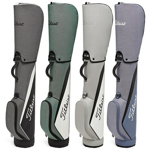 Titleist Golf Pursuit Half Bag Sunday Pencil Bag 1.5kg Men 2025 New Gray/Black - Picture 3 of 6