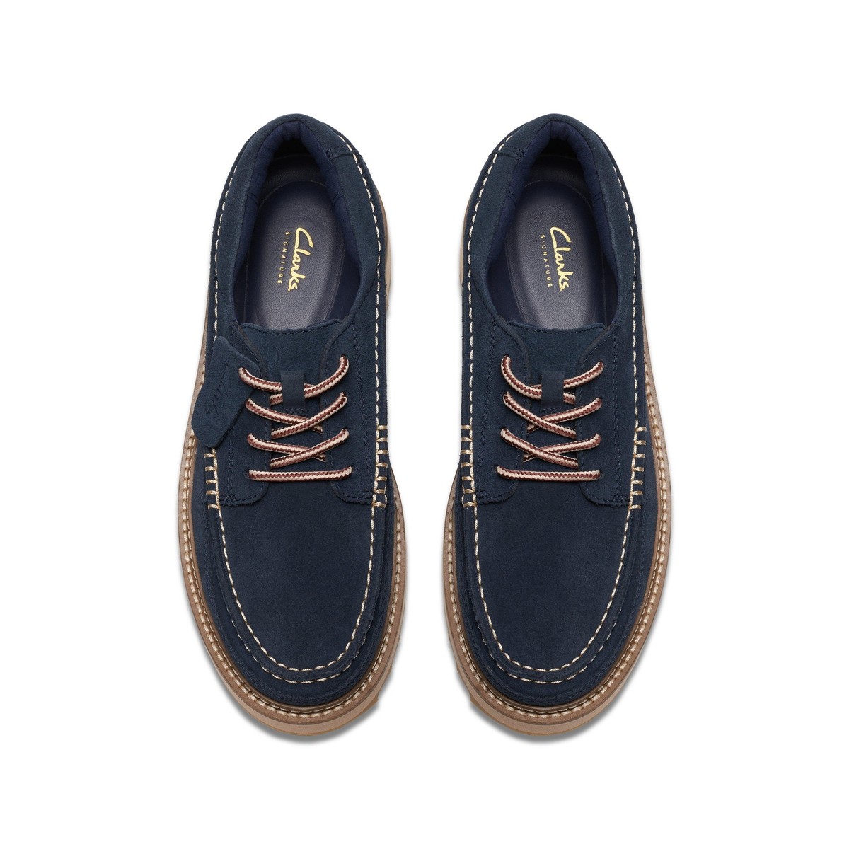 Clarks Clarkhill Lace Men’s Suede Boat Shoes Size US 9.5 (New/Deadstock) Boots Clark Laces Clarks Men main image 2