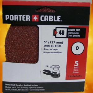 porter cable sanding discs