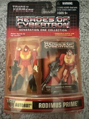 Hasbro Transformers Heroes of Cybertron Autobot Rodimus Prime  2002 MOC