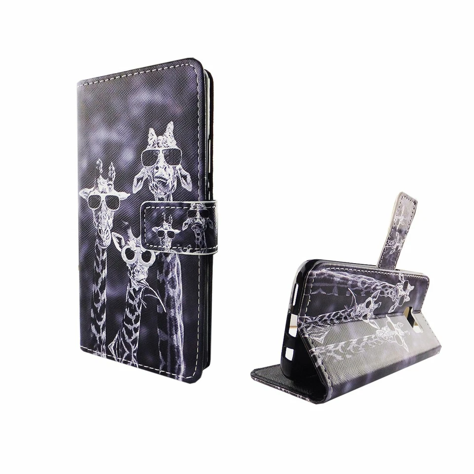 Phone Case for Samsung Galaxy S6 Edge Case Wallet Cover 360 Case Grey - Image 4 of 4