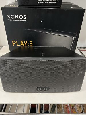 Sonos PLAY:3 With Bridge Unknown Condition | eBay