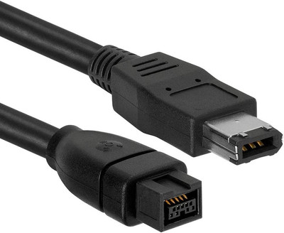 FireWire 800 to 400 Cable 6FT 9 Pin to 6 Pin IEEE 1394b Data Transfer Cord