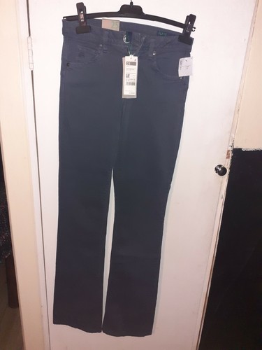 Mens Flared Benetton Jeans Size 26 Inch 