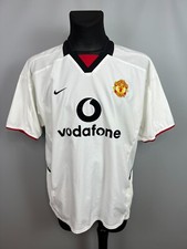 MANCHESTER UNITED 2002 2003 AWAY SHIRT FOOTBALL SOCCER JERSEY MENS NIKE SIZE XL