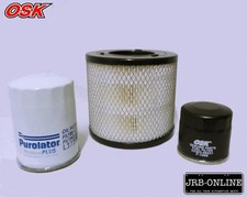 HOLDEN RODEO 3.0L TURBO DIESEL TD 4JH1TC OIL AIR FUEL FILTER SERVICE KIT 02-03