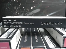 Bare Minerals Mineralist Lasting Matte Liquid Lipstick, ROYAL, 0.11 FL OZ NIB