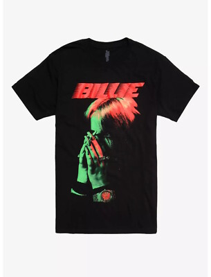 Billie Eilish Adult / Mens T-shirt - Eilish Happier than Ever