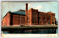 [D3] Postcard Second Regiment Armory Trenton New Jersey 1907