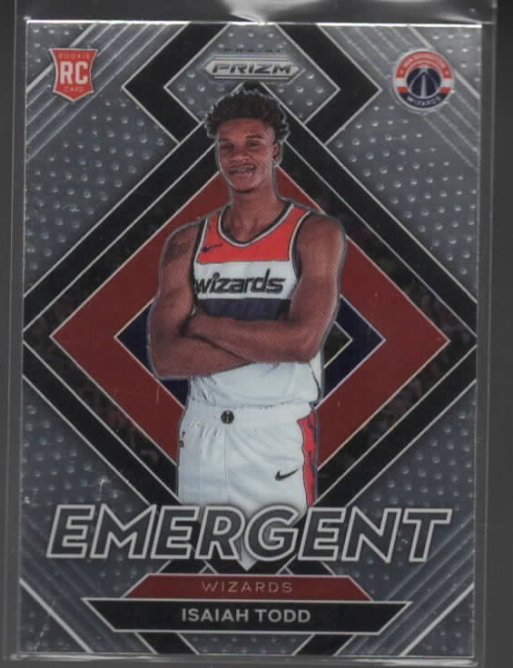 2021-22 Panini Prizm #30 Isaiah Todd RC Emergent