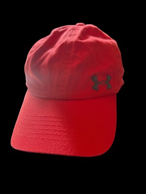 Under Armour Women's Cap Hat Strapback Adjustable Red