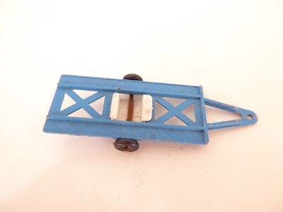 RAIL ROUTE - Majorette - Remorque Pour Bateau - Boat Trailer - 1/65