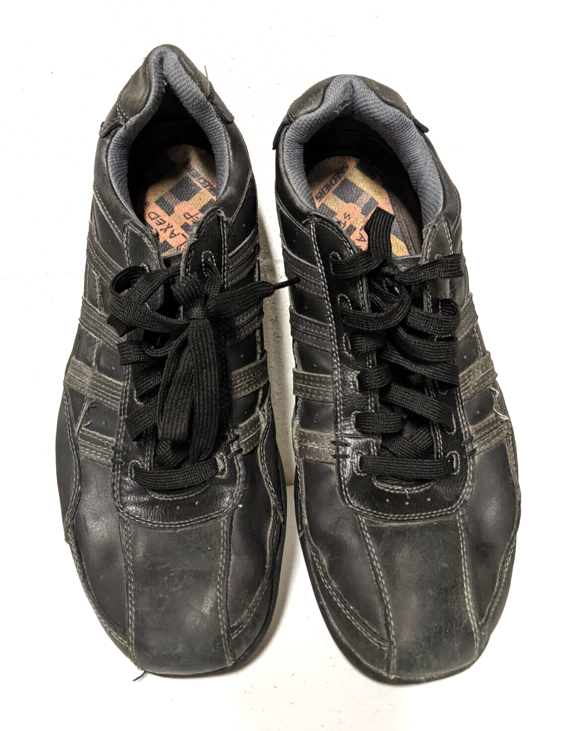 SAOLA Scarpe sneakers Oxford sportive passo rilassato uomo Skechers taglia 13 nere SN62039