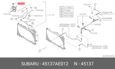 Original OE OBD Kappe Baugruppe 45137AE012 für Subaru 45137-AE012