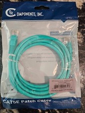 Green Cat5e Patch Cord RJ45 CAT5e Ethernet Cable Male/Male ends