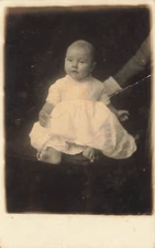 RPPC Adorable Baby Postcard
