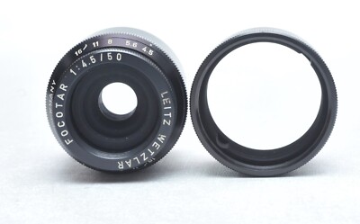 Leitz Leica Focotar 50mm F4.5 with 17675 Extension Tube Enlarging