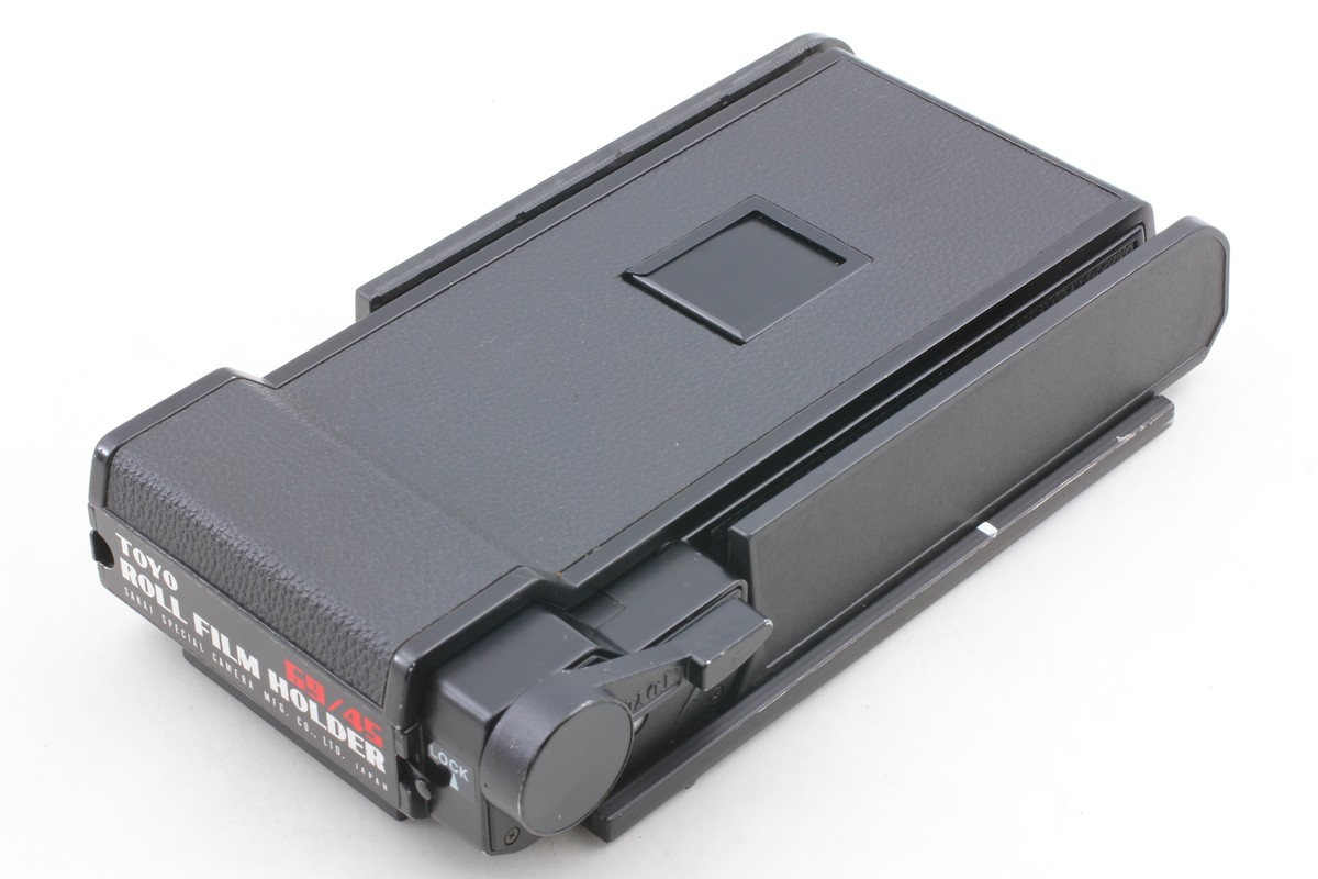 Exc+5] Toyo Roll Film Holder Back 69/45 6x9 For 4x5 Camera