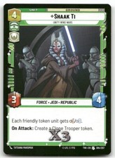 Shaak Ti - Unity Wins Wars #094 Star Wars Unlimited TOR NM X3