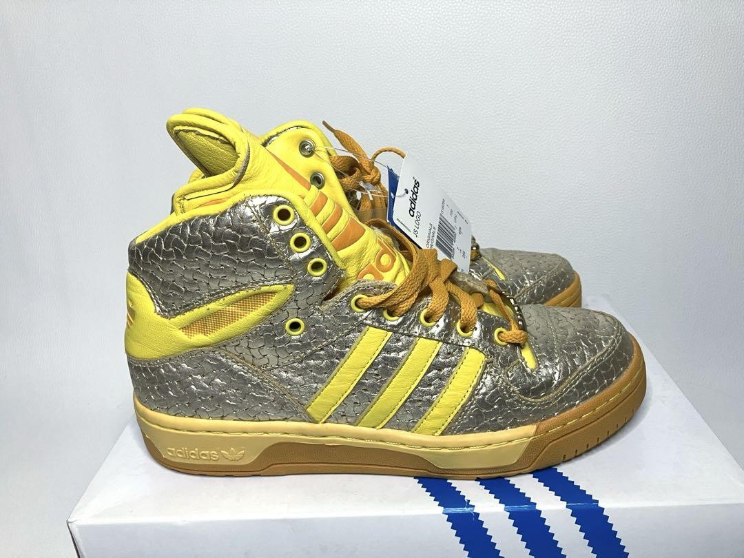 Adidas Originals Jeremy Scott Logo Attitude Metal gold G16254 US