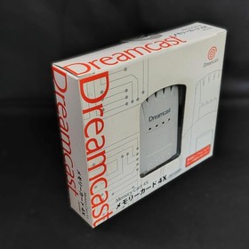 SEGA Dreamcast VMU 4X Memory Card HKT-4100 OEM JP Vintage