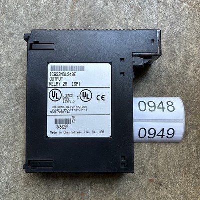 GE Fanuc IC693MDL940E Relay Output Module, Works